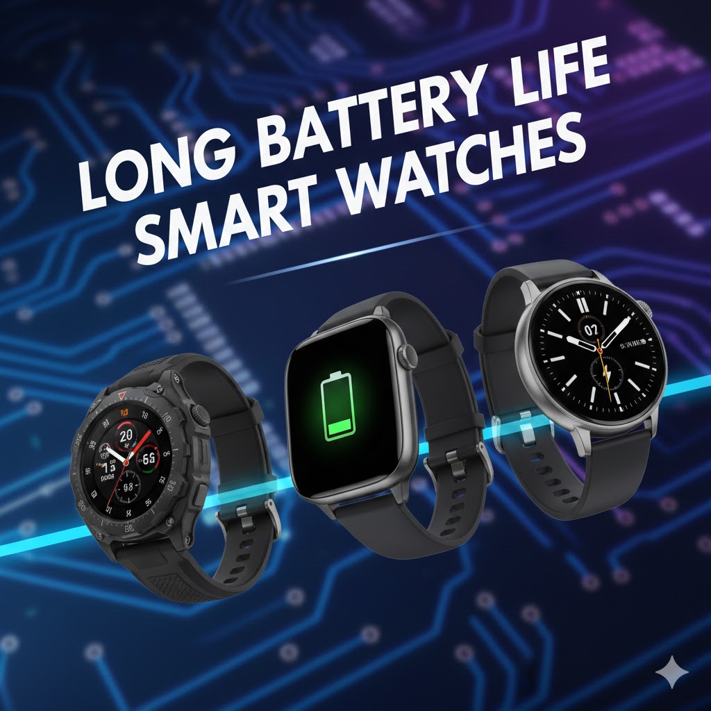 Long Battery Life Smart Watches