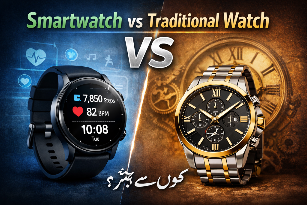 Smartwatch vs Traditional Watch