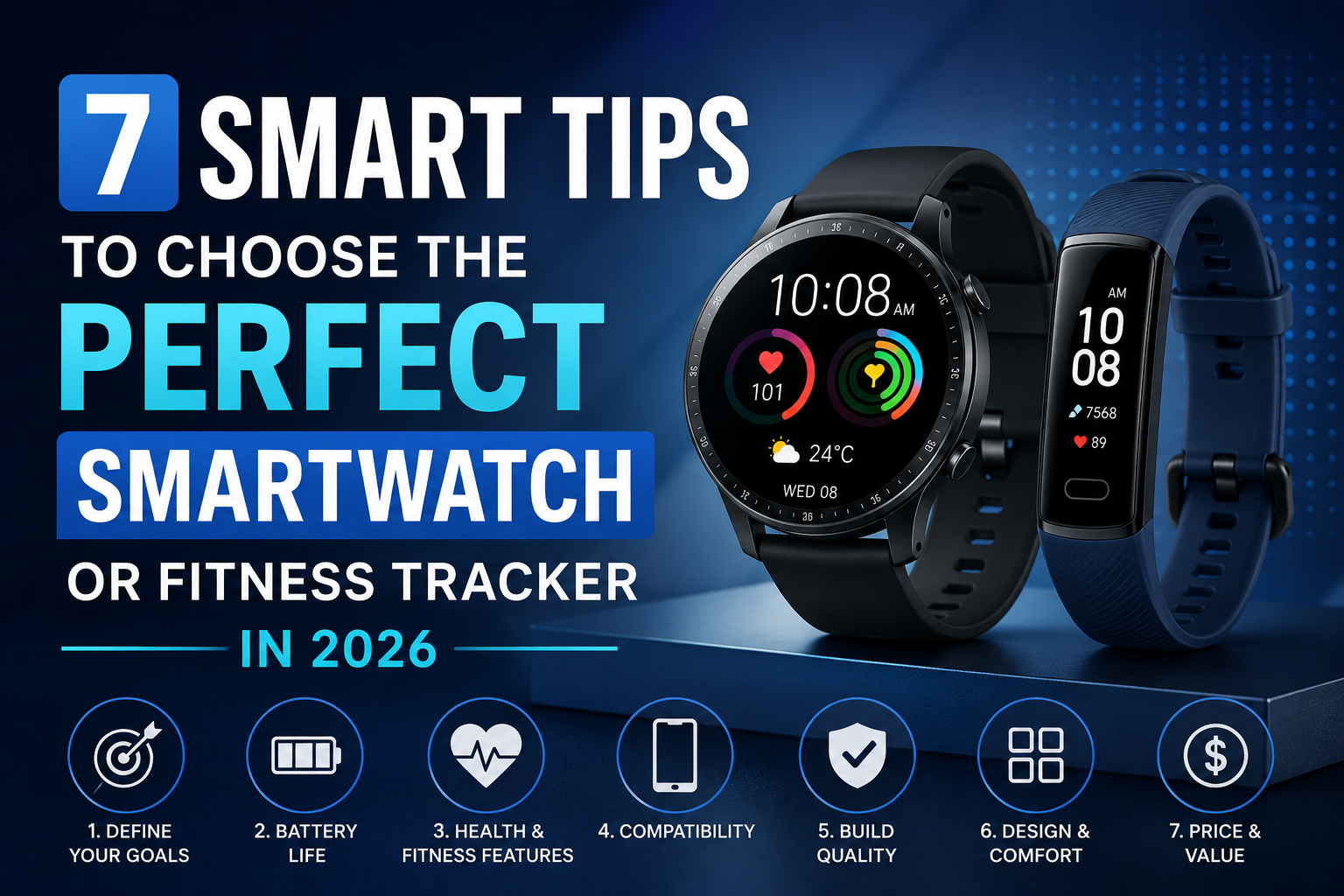 7 Tips to Choose the Perfect Smartwatch in 2026