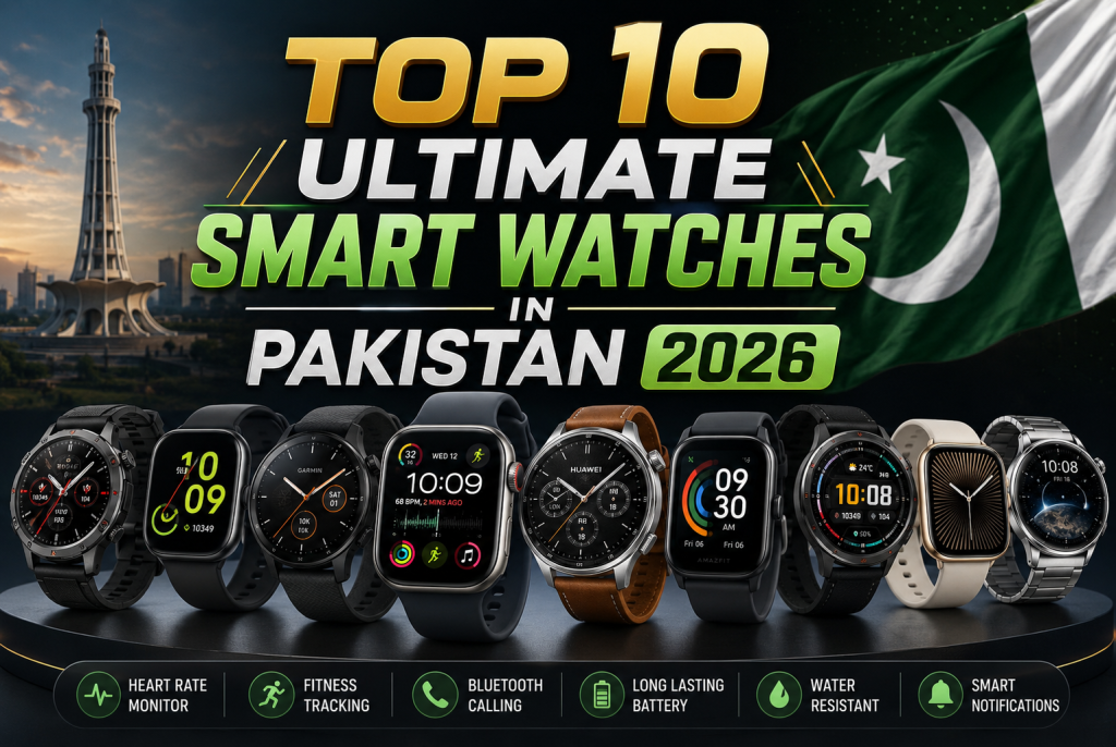 Top 10 Ultimate Smart Watches in Pakistan 2026